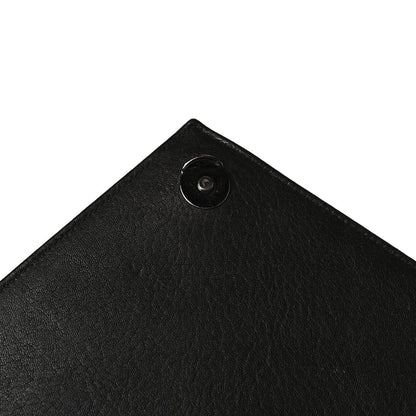 Saint Laurent Sheepskin Matelasse Chevron Monogram Large College Satchel Black 25 of 25