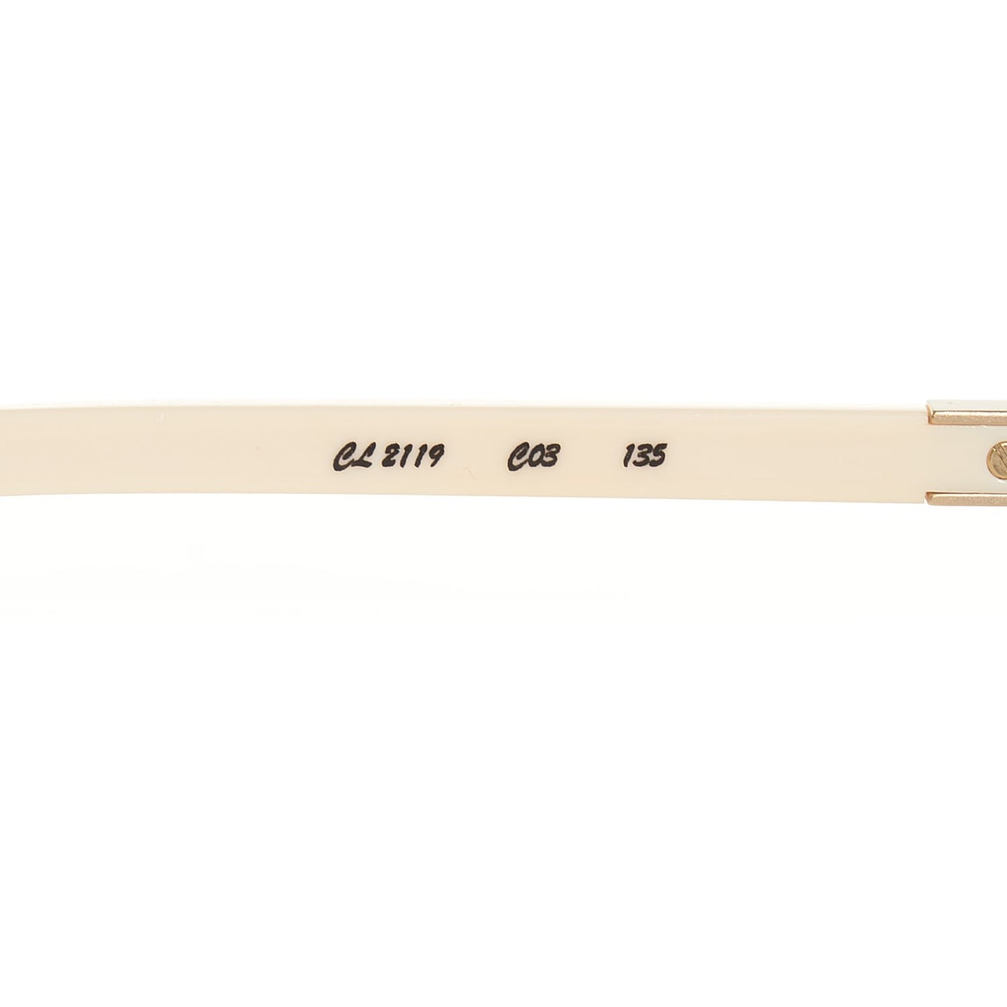 Myrte Oversized Sunglasses 2119 Cream