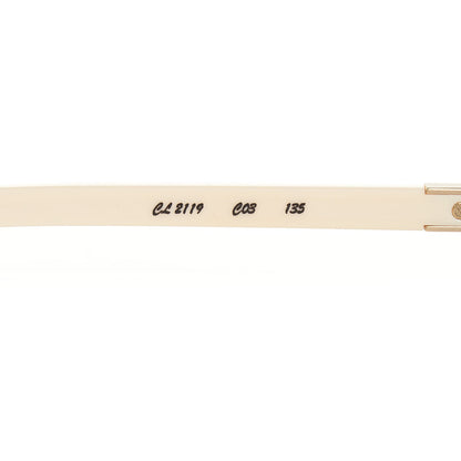 Chloe Myrte Oversized Sunglasses 2119 Cream 3 of 5
