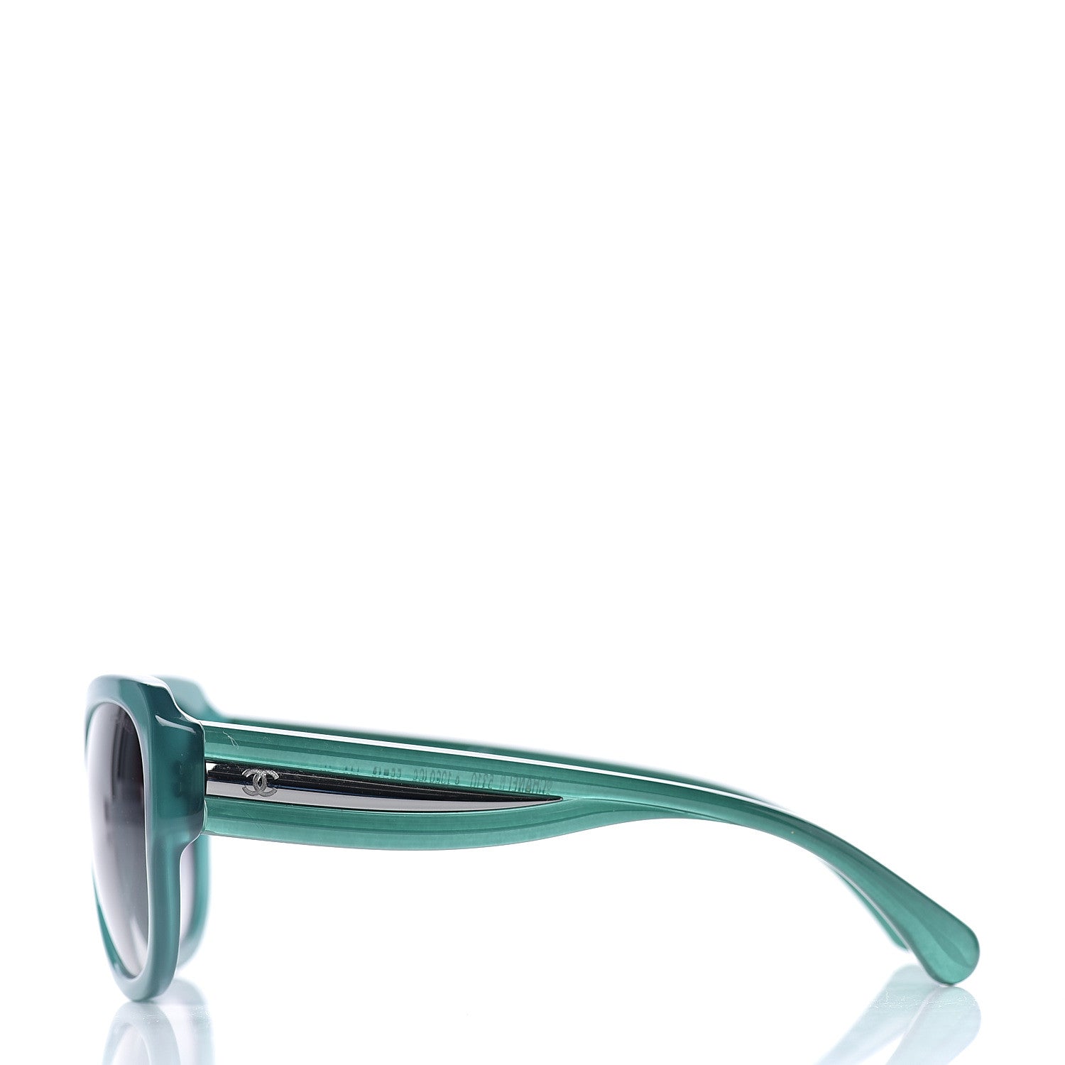 Chanel CC Square Sunglasses 5310 Turquoise 3 of 8