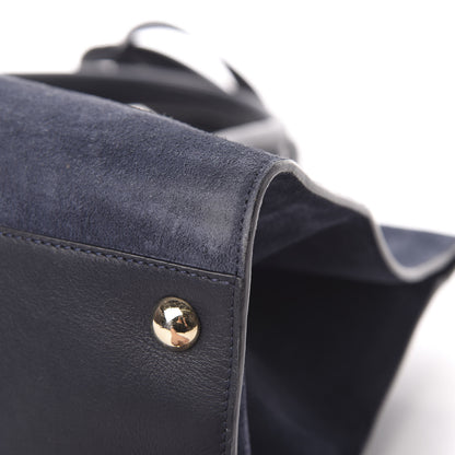 Jimmy Choo Suede Riley Tote Navy 10 of 16