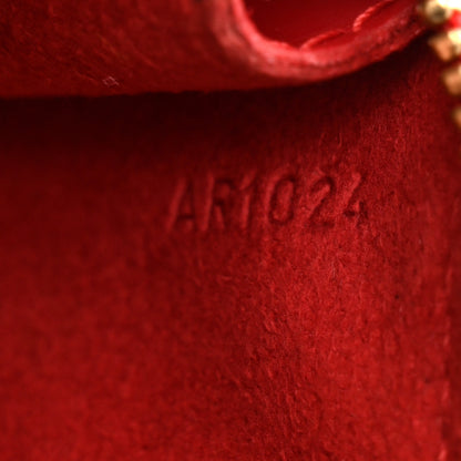 Louis Vuitton Epi Pochette Accessories 21 Castillan Red 7 of 12