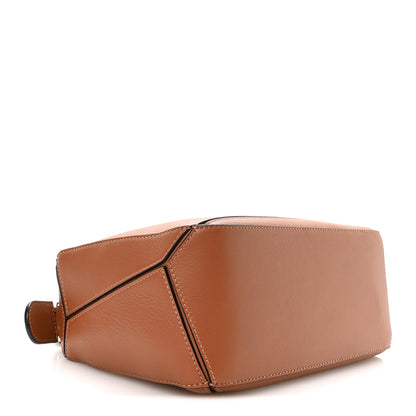 Loewe Calfskin Small Puzzle Bag Tan 4 of 11