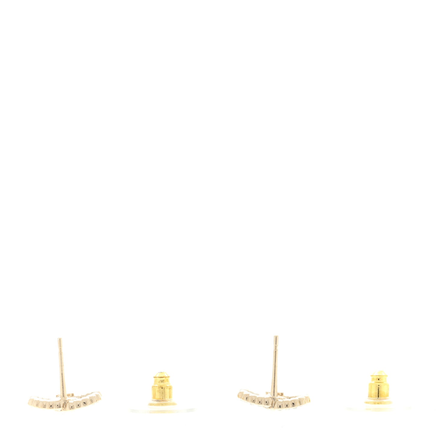 Pearl CC Earrings Gold