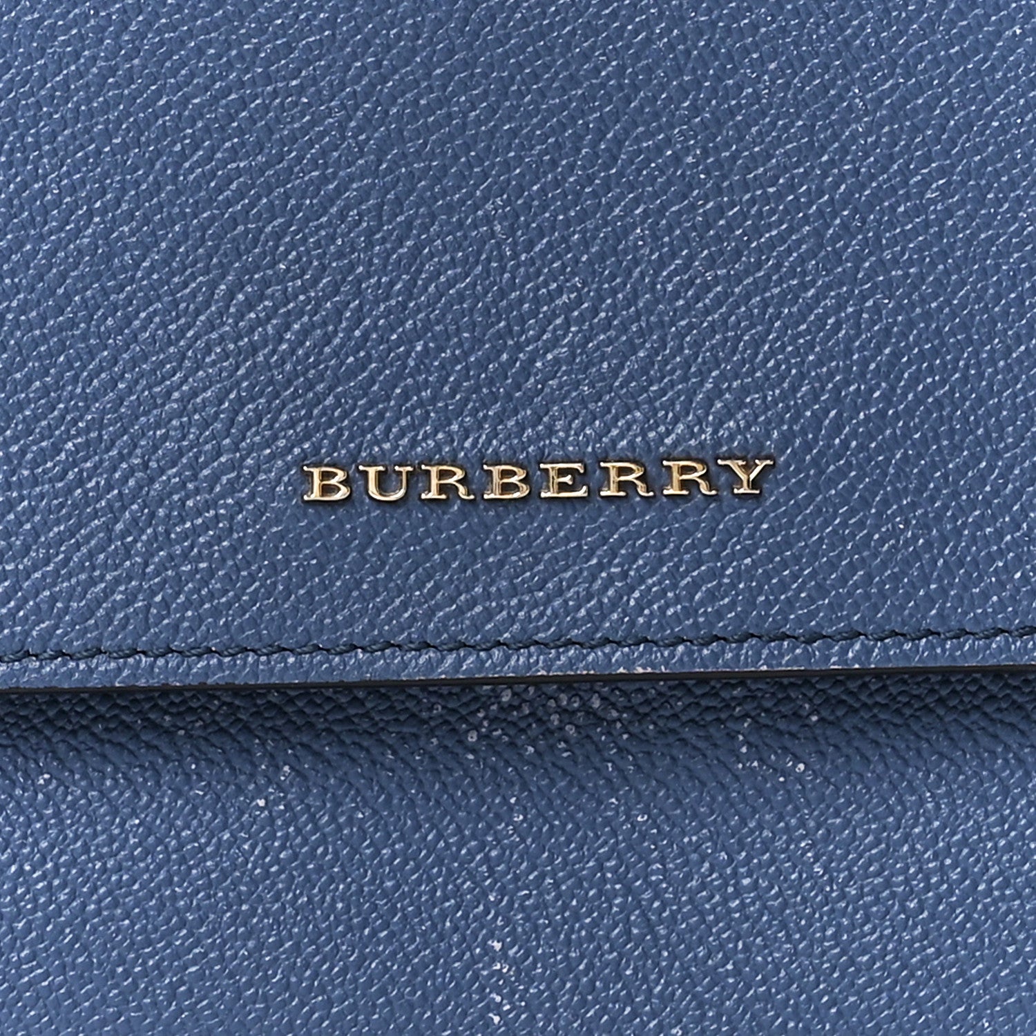 Burberry Grainy Calfskin Small Loxley Crossbody Steel Blue 9 of 19
