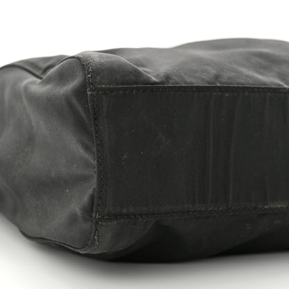 Prada Tessuto Nylon Chain Shoulder Bag Black 8 of 13