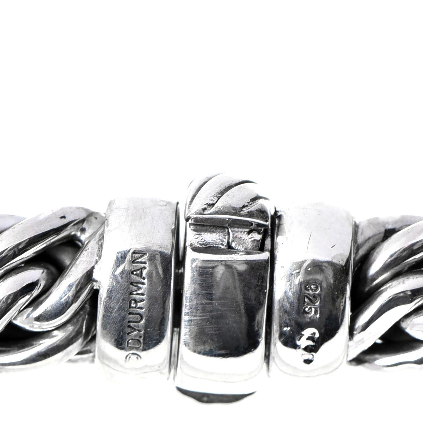 Sterling Silver Diamond Lyrica Rope Necklace