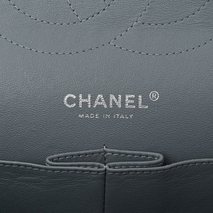 Chanel Iridescent Caviar Quilted Jumbo Double Flap Light Blue 6 of 12