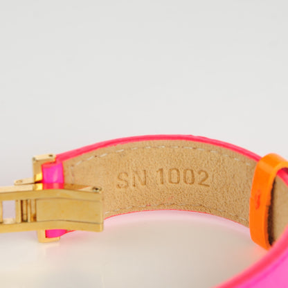 Louis Vuitton Vernis Fluo Wish Bracelet Pink 4 of 6
