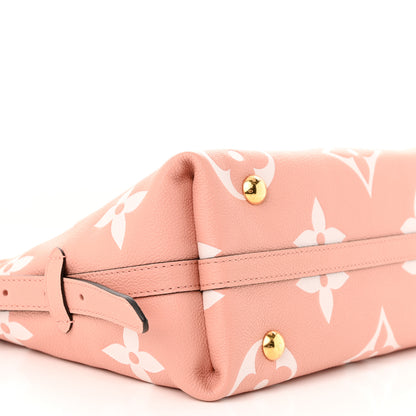 Louis Vuitton Empreinte Monogram Giant CarryAll PM Trianon Pink Cream 9 of 10