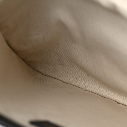 Christian Dior Oblique Fold Over Clutch Blue 9 of 10