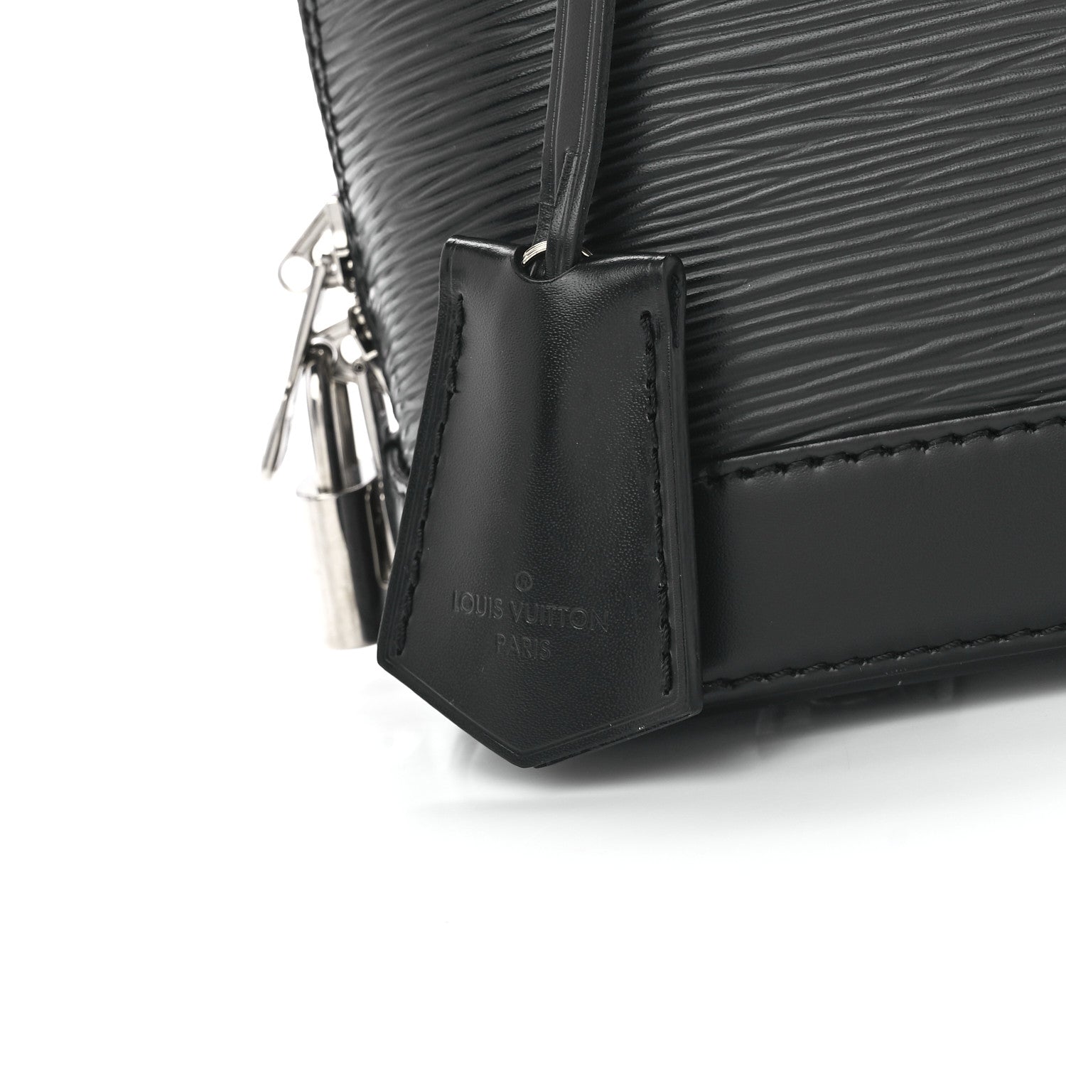 Louis Vuitton Epi Alma BB Black 7 of 12