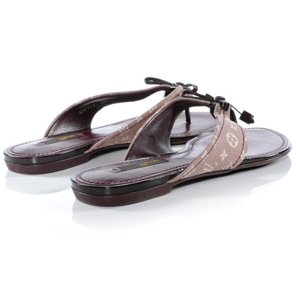 Louis Vuitton Idylle Debbie Thong Sandals 38 Sepia 3 of 8
