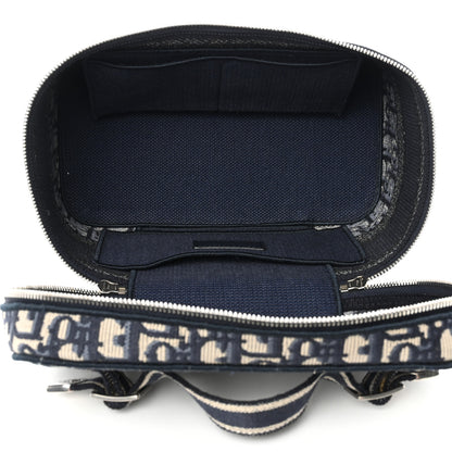 Christian Dior Oblique Diortravel Vanity Case Blue 4 of 8