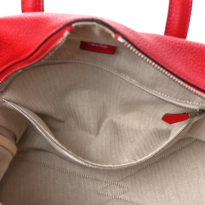 Hermes Taurillon Clemence Victoria II 35 Rouge Garance 6 of 13
