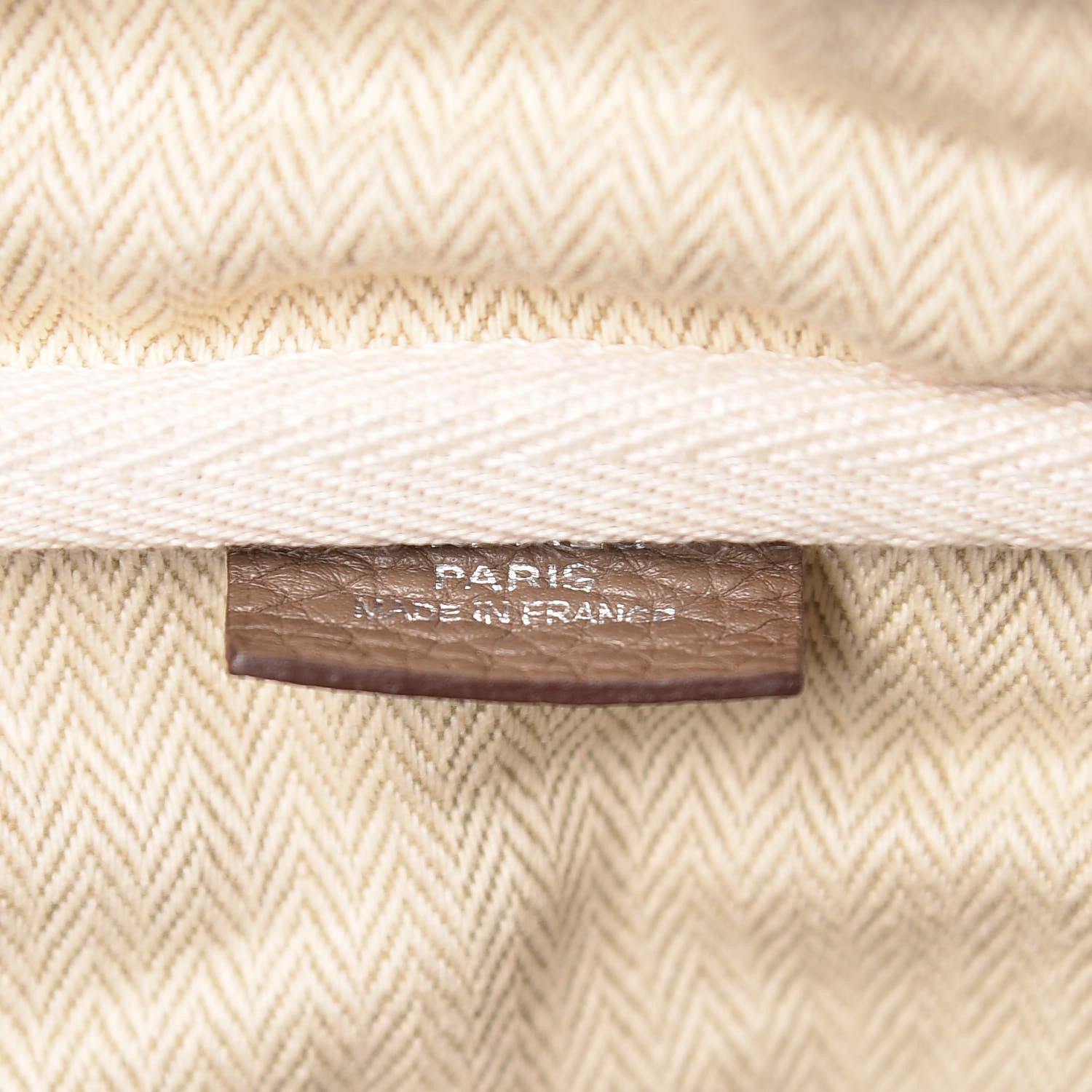 Hermes Taurillon Clemence Victoria II 35 Etoupe 8 of 12