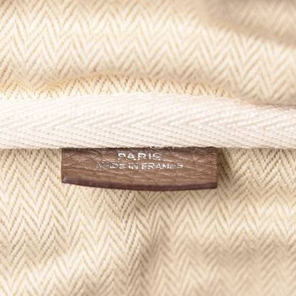 Hermes Taurillon Clemence Victoria II 35 Etoupe 8 of 12