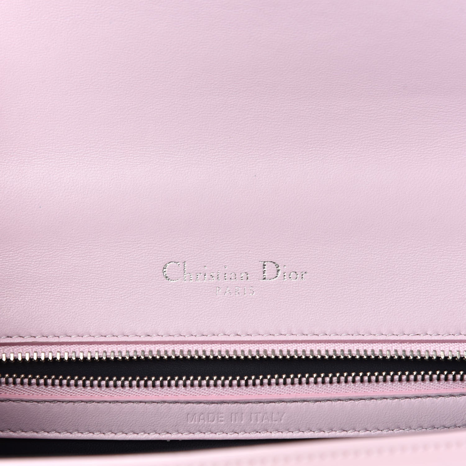 Christian Dior Patent Micro-Cannage Small Diorama Flap Bag Rose 8 of 9