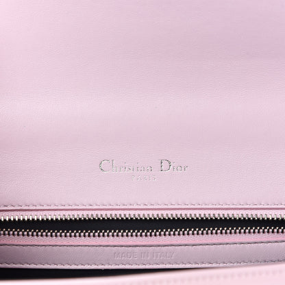 Christian Dior Patent Micro-Cannage Small Diorama Flap Bag Rose 8 of 9