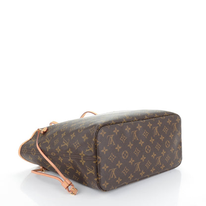 Louis Vuitton Monogram Puerto Banus V Neverfull MM Rose Ballerine 5 of 8