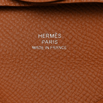 Hermes Epsom Bastia Coin Purse Gold 6 of 8