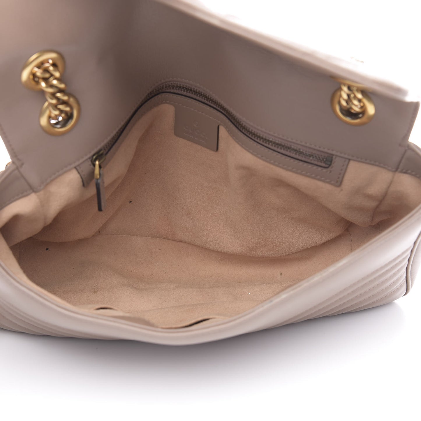 Calfskin Matelasse Medium GG Marmont Shoulder Bag Porcelain Rose
