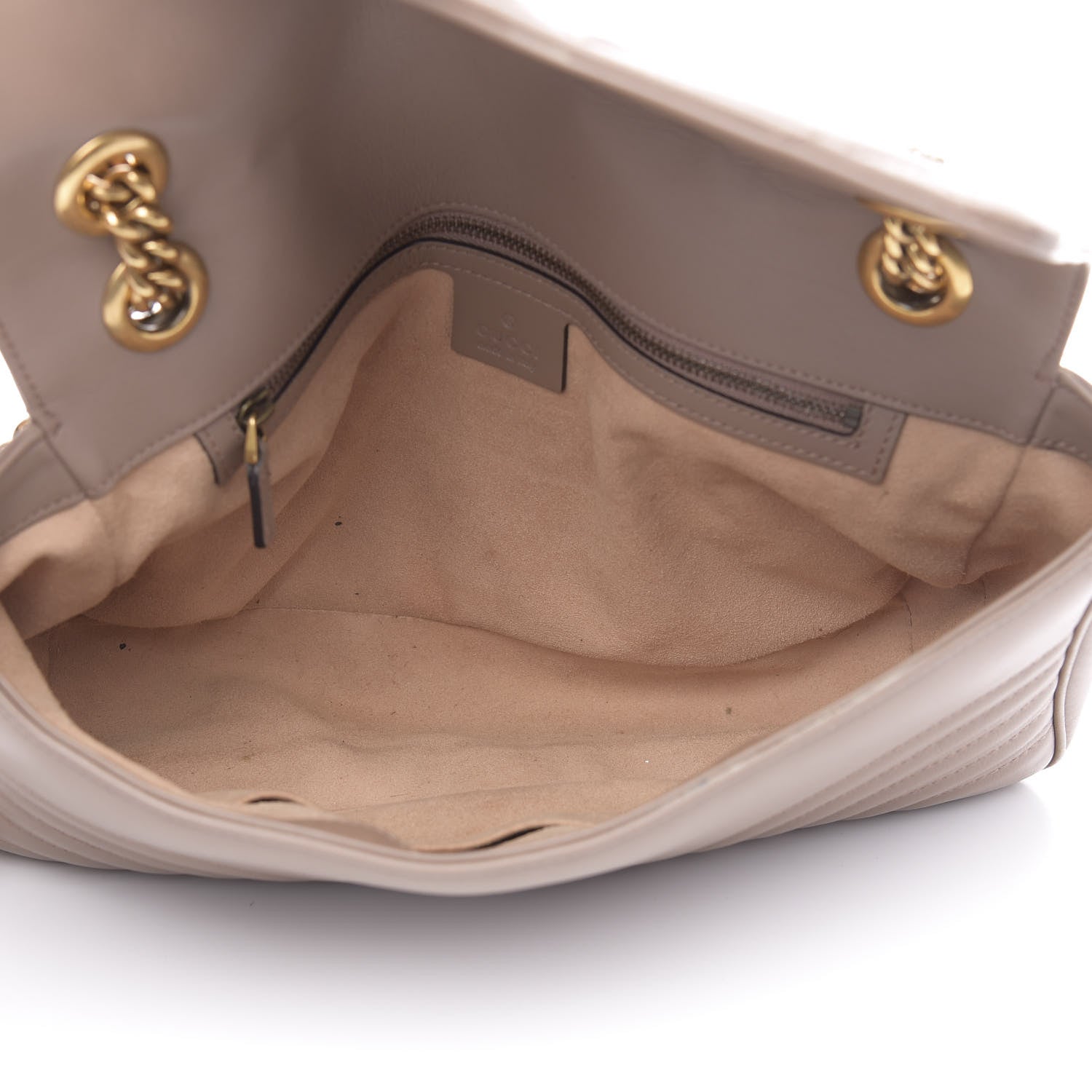 Gucci Calfskin Matelasse Medium GG Marmont Shoulder Bag Porcelain Rose 5 of 18