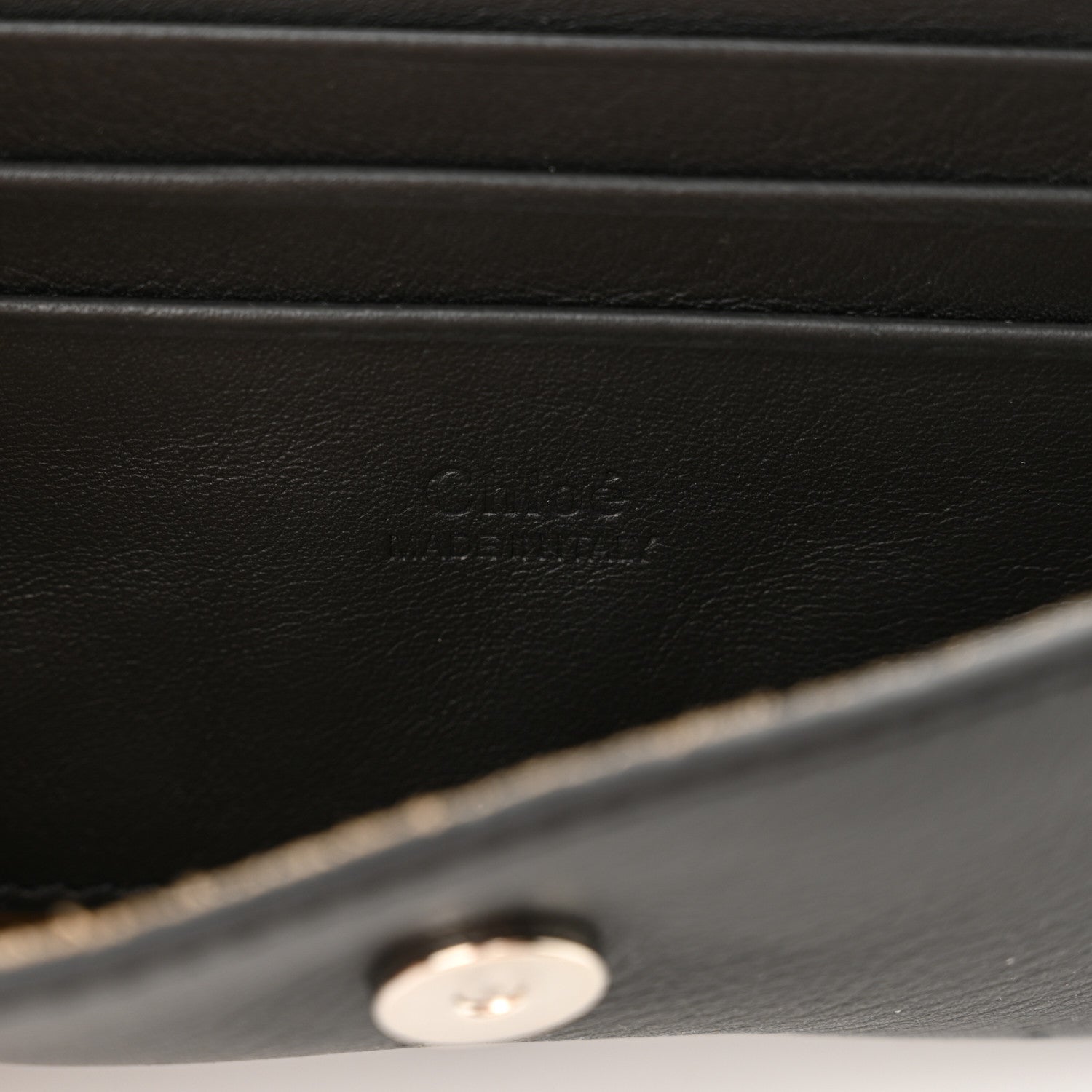 Chloe Suede Calfskin Mini Faye Shoulder Bag Black 6 of 10