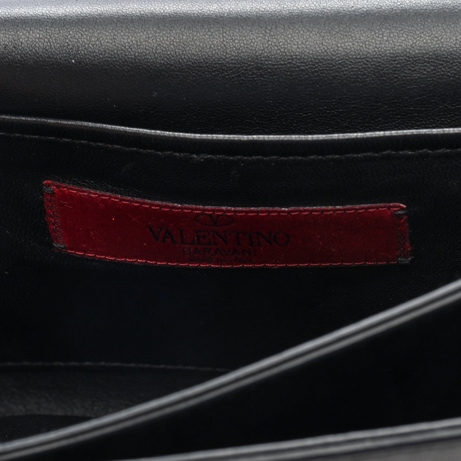 Valentino Garavani Nappa Lace Va Va Voom Butterfly Shoulder Bag Black 6 of 9