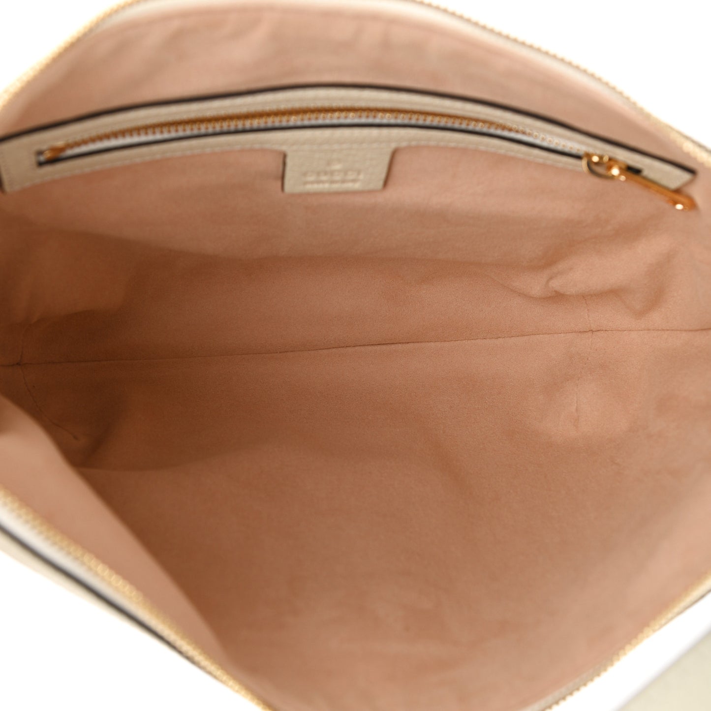 GG Supreme Monogram Les Pommes Small Ophidia Half Moon Hobo Beige Multicolor Mystic White