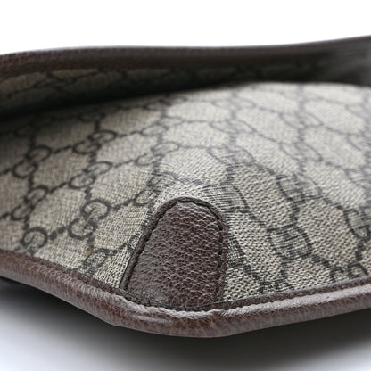 Gucci GG Supreme Monogram Neo Vintage Web Belt Bag Brown 8 of 9