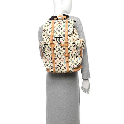 Louis Vuitton X TYLER THE CREATOR Monogram Craggy Christopher MM Backpack Vanilla 2 of 9