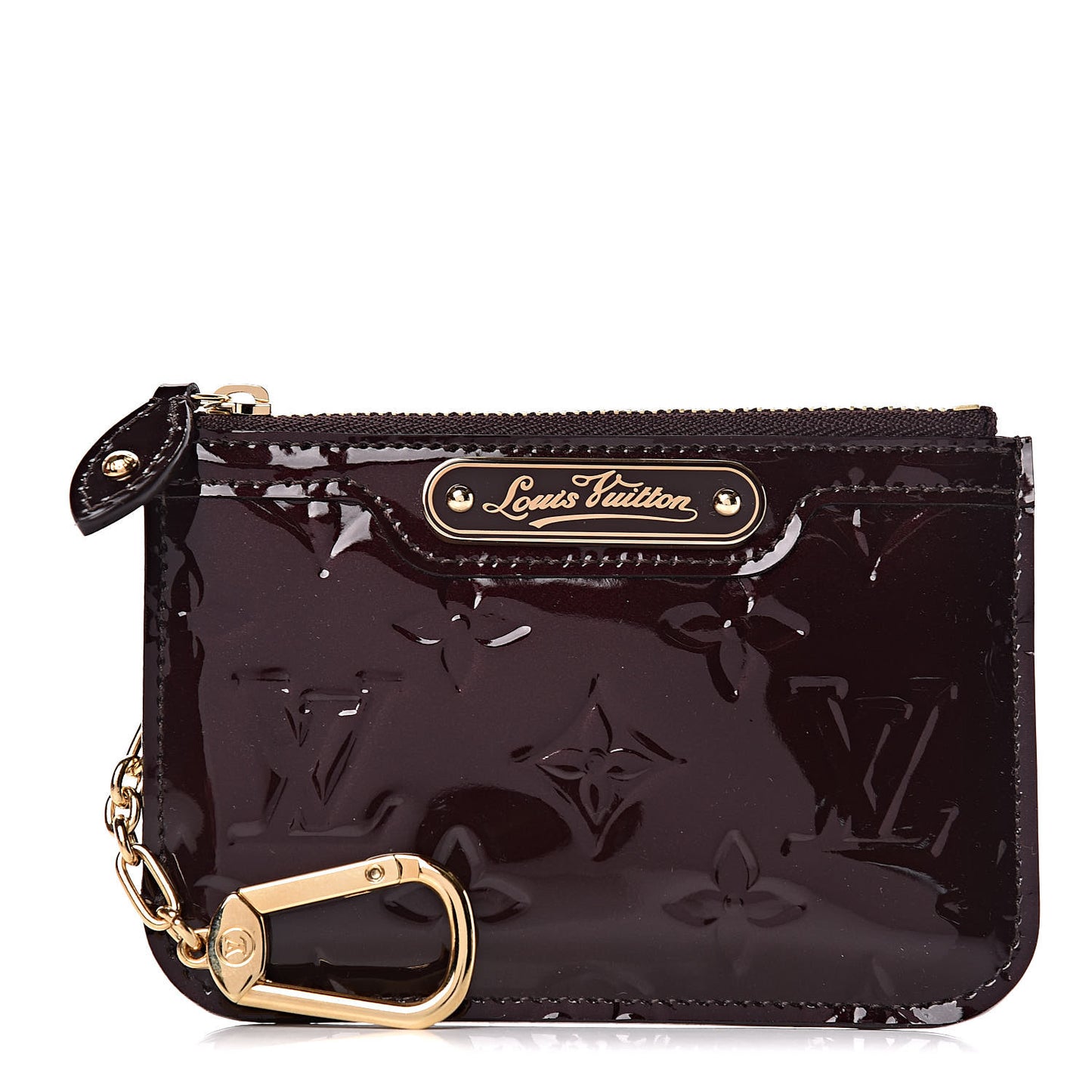 Vernis Key Pouch Amarante