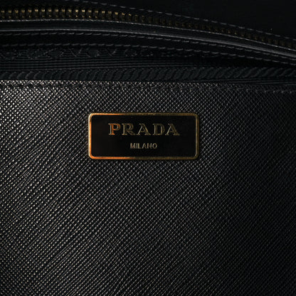 Prada Saffiano Large Galleria Double Zip Tote Black 6 of 11