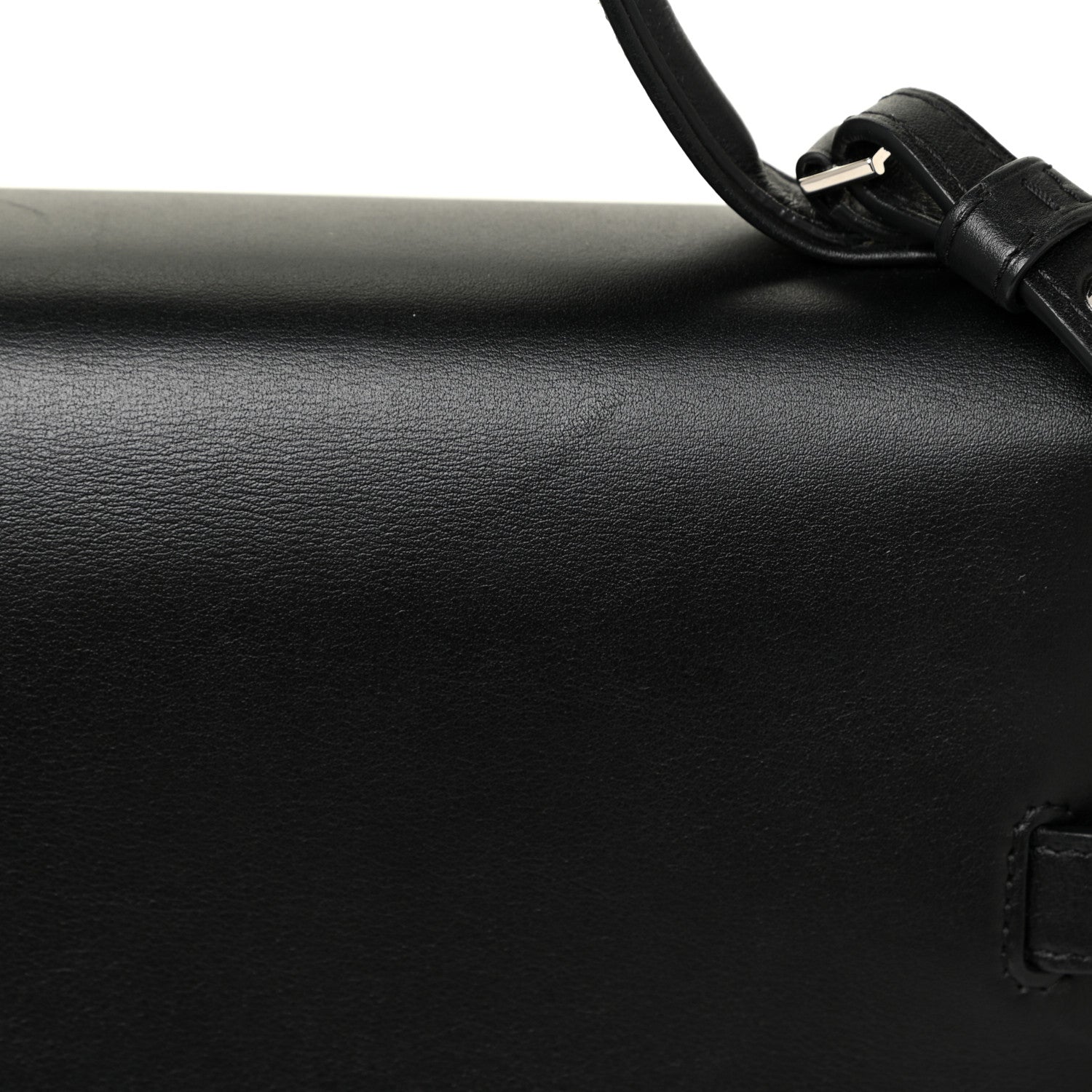 Delvaux Calfskin MM Tempete Satchel Black 20 of 20