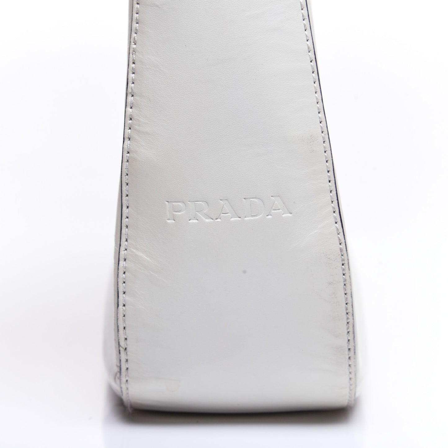 Spazzolato Top Handle White
