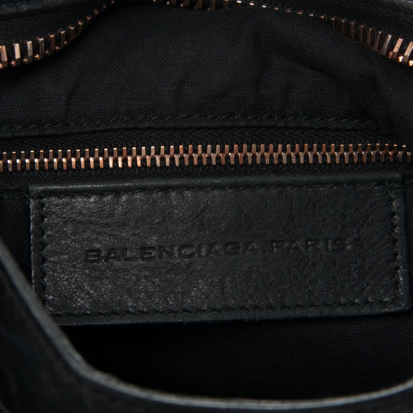 Agneau Giant 21 Rose Gold Hardware Velo Black