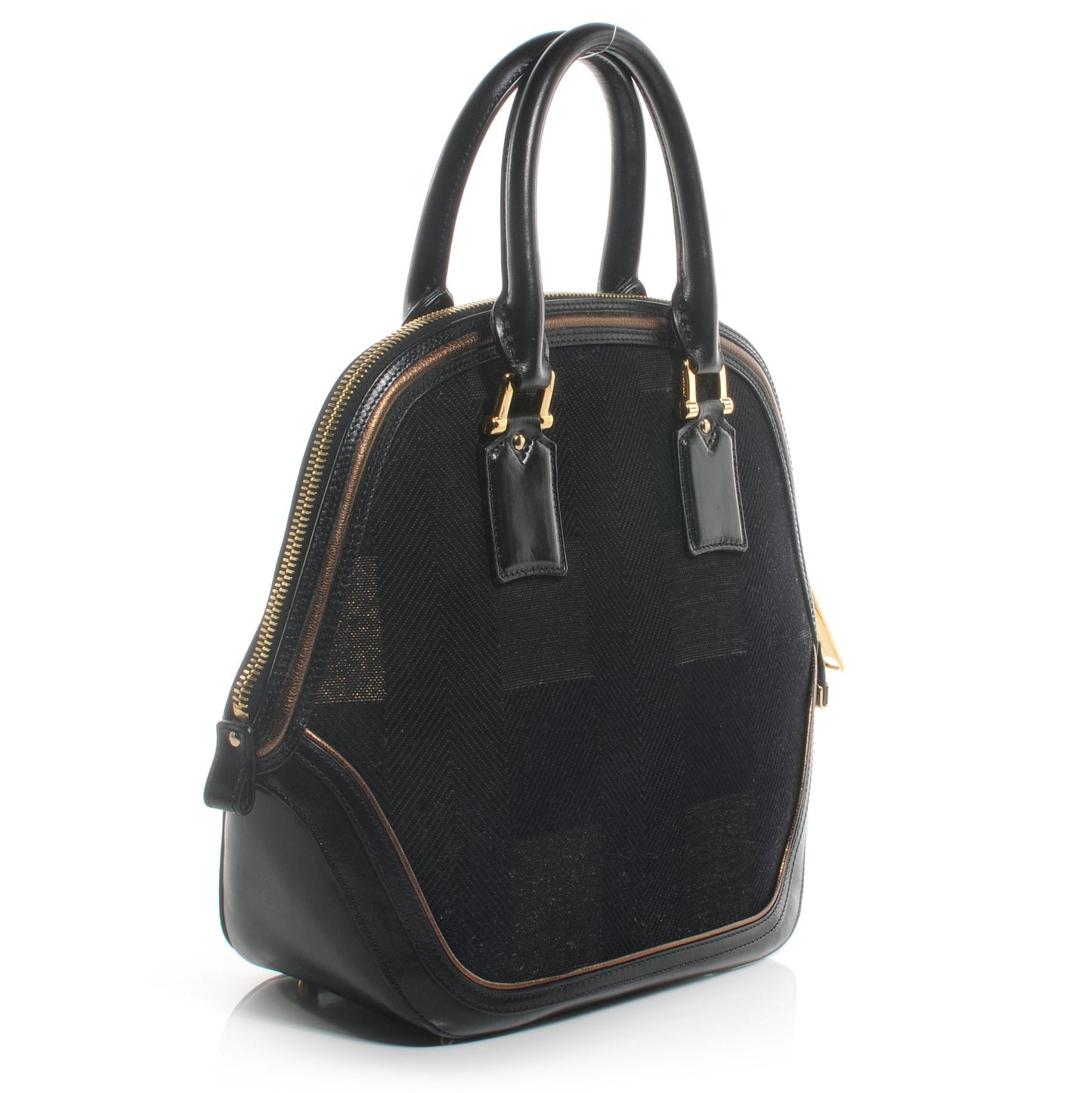Prorsum Check Jacquard Orchard Bowling Bag