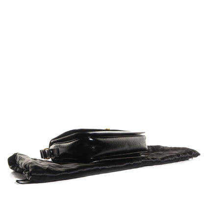 Saint Laurent Textured Patent Large ChYc Flap Bag Black 4 of 7