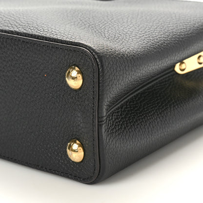 Louis Vuitton Taurillon Capucines BB Black 9 of 9