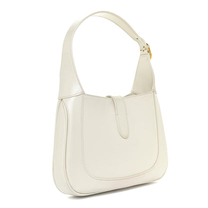 Gucci Boarded Dyana Lux Calfskin Small Jackie 1961 Hobo Mystic White 3 of 14