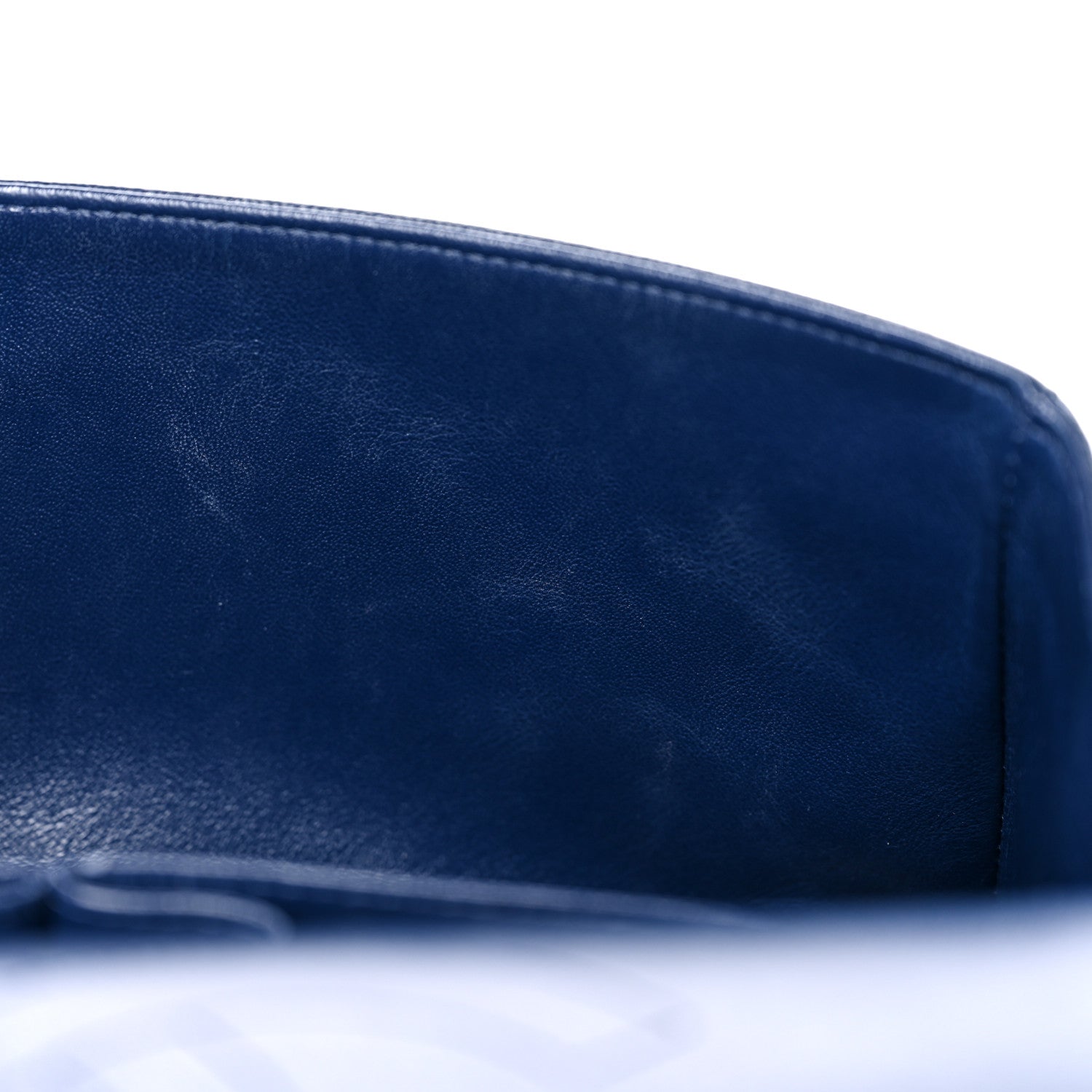 Chanel Caviar Quilted Jumbo Double Flap Blue 12 of 17