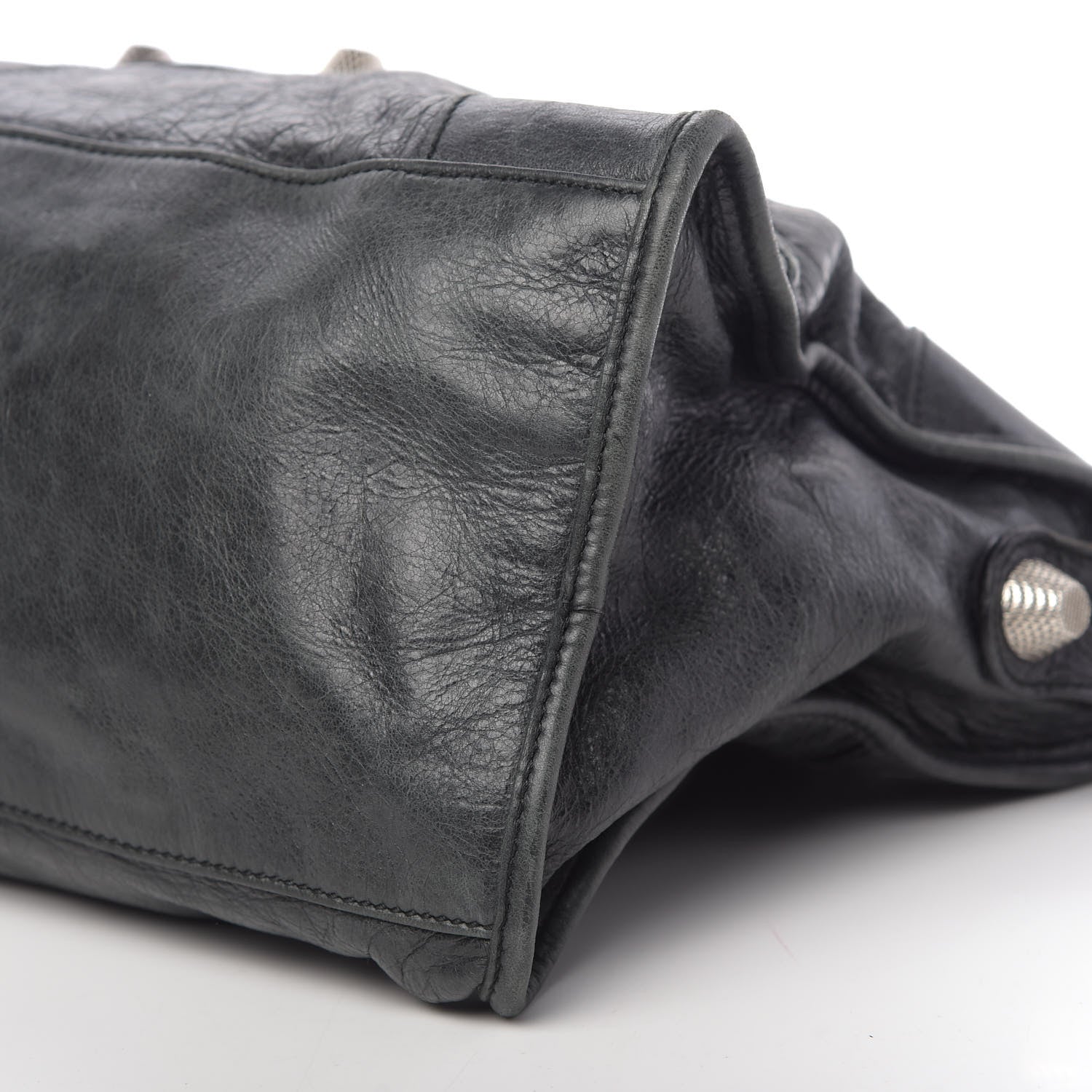 Balenciaga Agneau Giant 21 Silver Hardware Part Time Black 11 of 15