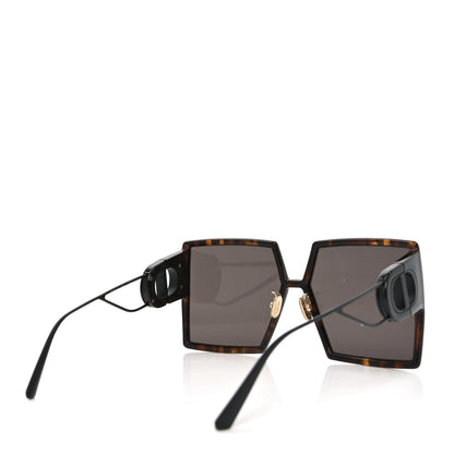 Christian Dior Acetate Square 30 Montaigne Sunglasses Tortoise 4 of 7