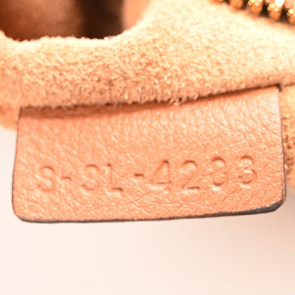 Celine Supple Calfskin Medium Triomphe Heloise Shoulder Bag Tan 6 of 10