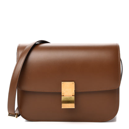 Celine Box Calfskin Medium Classic Box Flap Bag Camel 1 of 11
