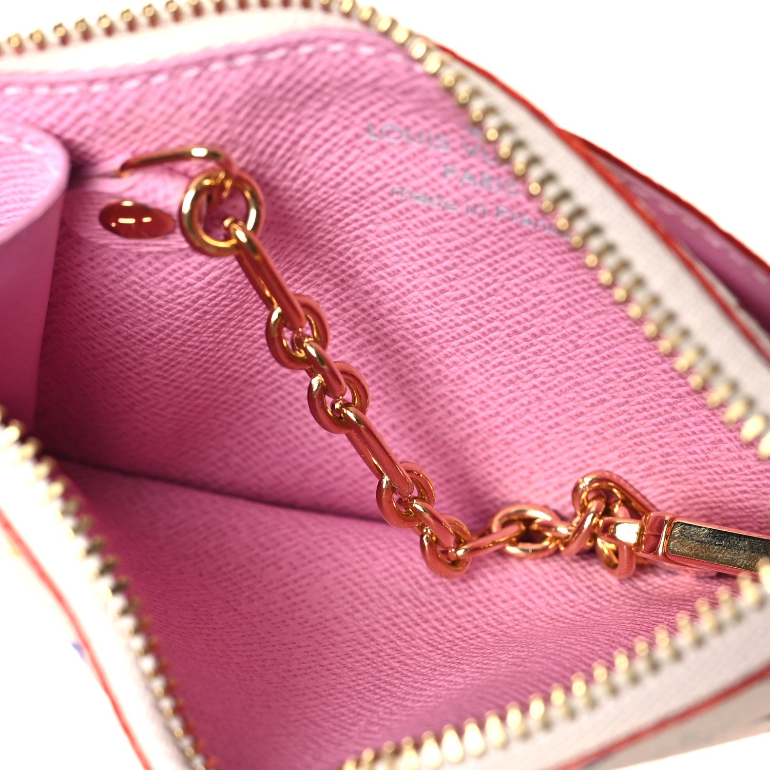 Louis Vuitton LV X TM Monogram Multicolor Key Pouch White 5 of 6