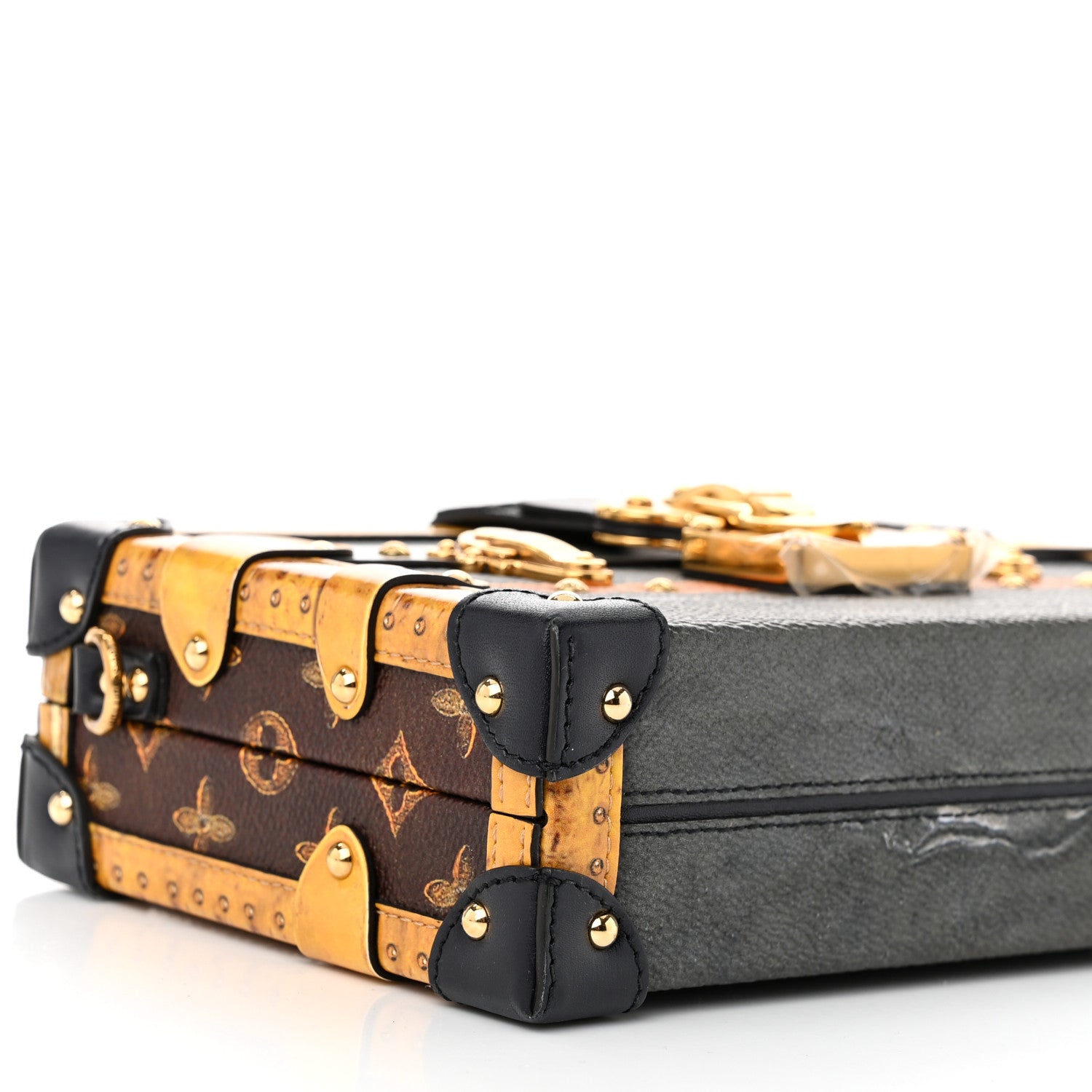 Louis Vuitton Calfskin Transformed Monogram Petite Malle 8 of 9