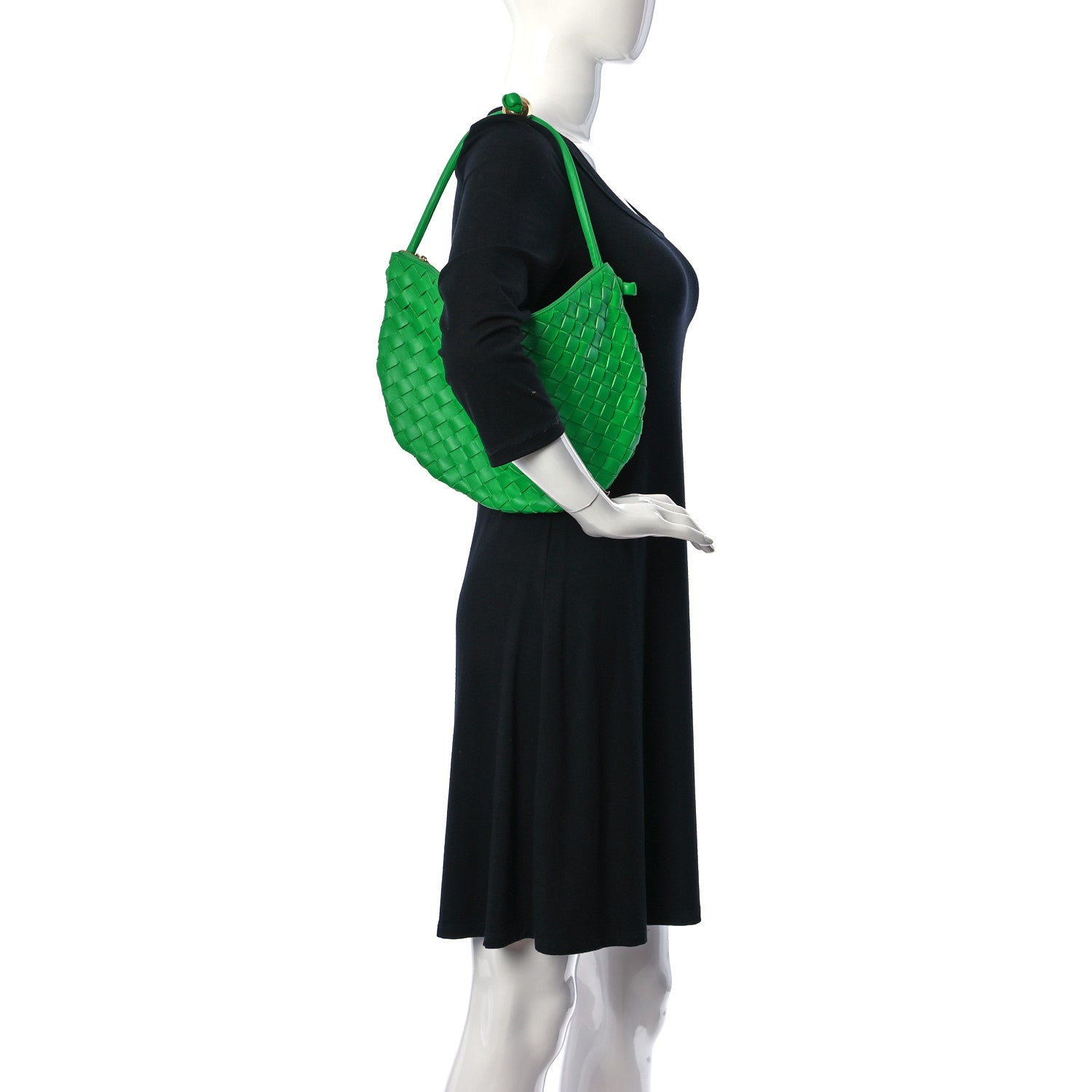 Bottega Veneta Nappa Intrecciato Medium Turn Parakeet 2 of 9