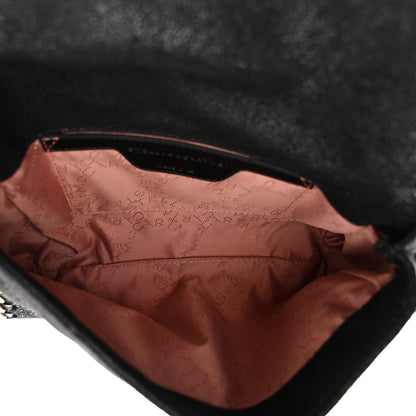 Stella McCartney Shaggy Deer Mini Falabella Shoulder Bag Black 5 of 10